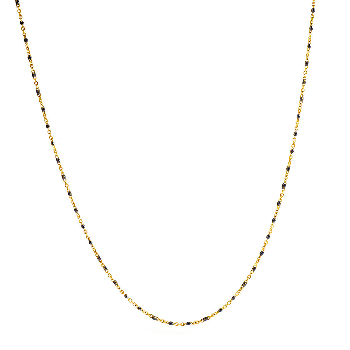 Wholesale Multilayer Oil Oval Pendant Stainless Steel Necklace